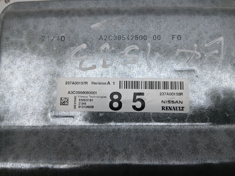 Centralina motor / ECU RENAULT Clio V (BF_)