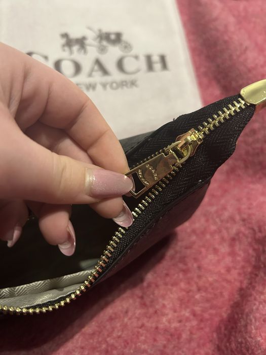 Coach Teri Shoulder Bag Preta – Nova (c/ Dust Bag)