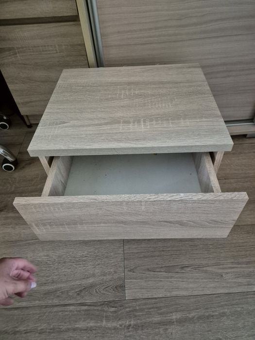 Szafki nocne z szufladami 2 szt