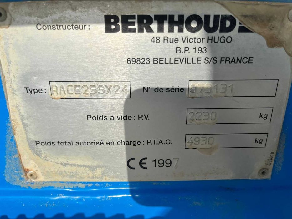 Berthoud race 25 sx24 - 1997 року