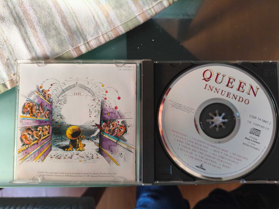 CD Queen - Innuendo (Álbum Original 1991) – Excelente Estado
