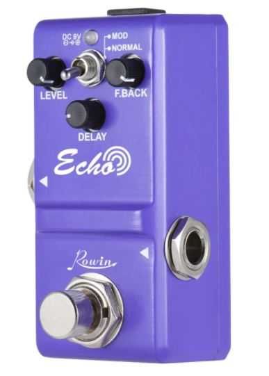 Pedal de Delay Digital Rowin (novo)