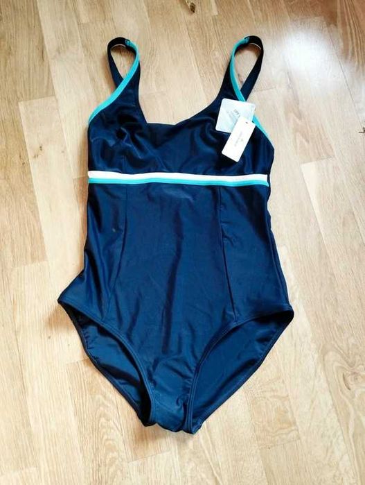 Kostium kąpielowy XL jednoczęściowy z ochroną UV UPF 50 – rozmiar