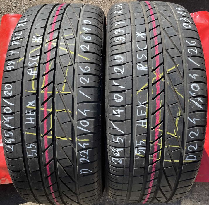 2szt. opony letnie 245/40R20 99Y GoodYear Excellence {RSC} {*}