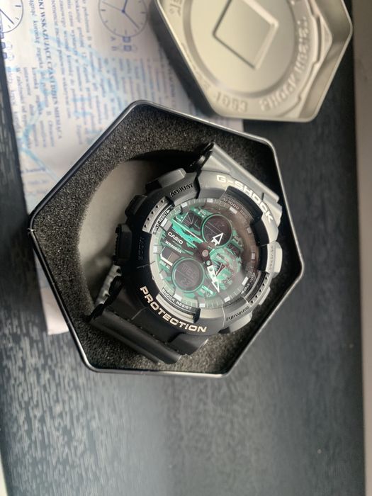 Oryginalny Casio G-Shock Protection GA-140MG/Zibi Sklep 799zl/Wys!