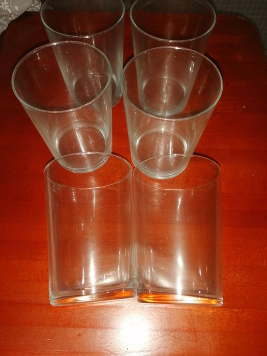 Copos novos, comprados espaço casa