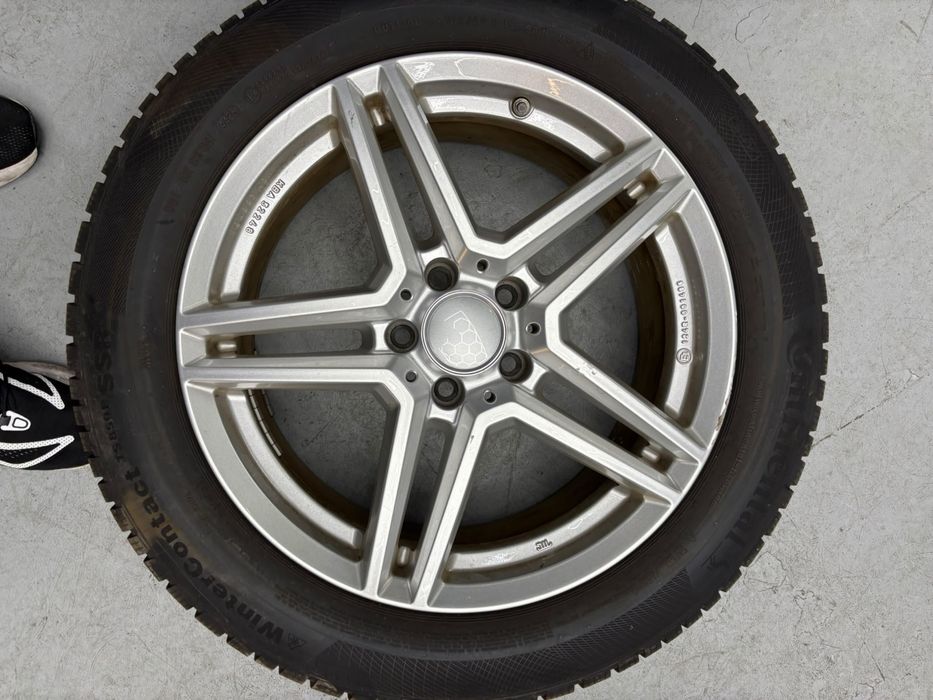 Jantes Aro 18 5x112 + Pneus Continental de Inverno