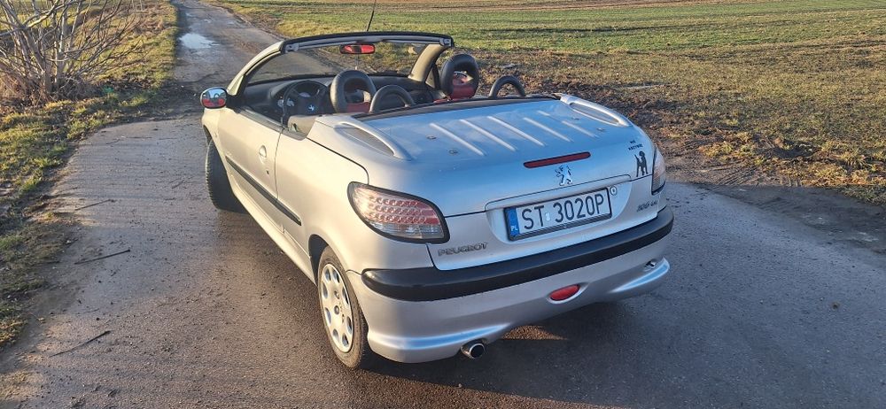 Peugeot 206cc ZAMIANA kabriolet
