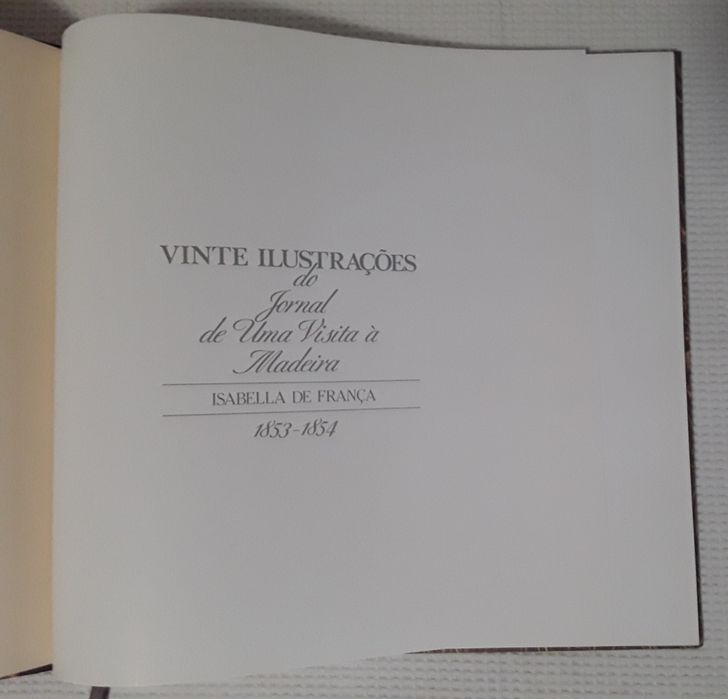 Vinte Ilustrações do jornal de uma visita à Madeira, Isabella de Franç