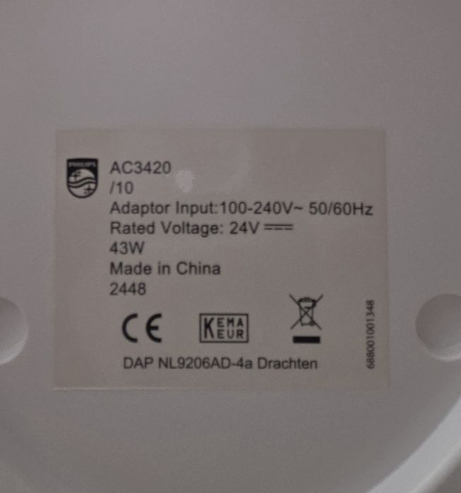 Очищувач повітря PHILIPS AC3420/10