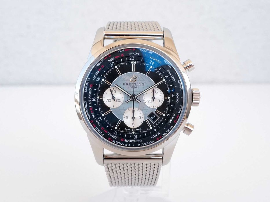 Breitling Transocean Chronograph Unitime World Time