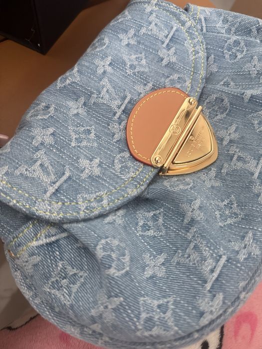 Louis Vuitton torebka jeansowa