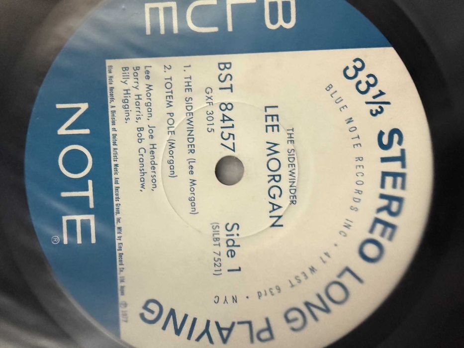 Lee Morgan – The Sidewinder Japan Vinyl | Blue Note GXF‑3015 [Japan, rocord NM]