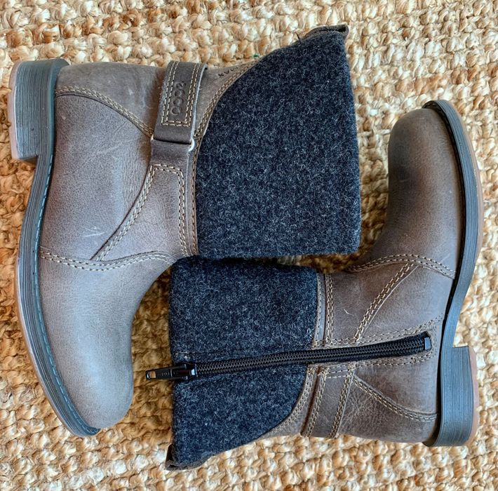 Шкіряні черевики Ecco 28 р