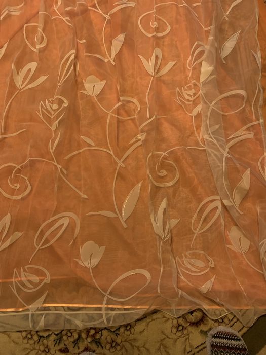 Дві штори з ламбрикеном