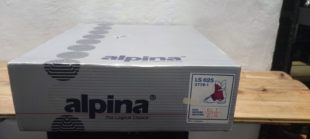 Buty narciarskie  tylnowłazy Alpina LS 625 , 26 cm  stan Bdb+