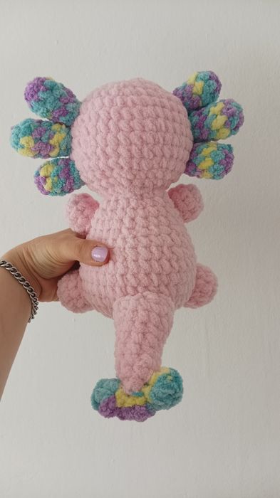 Maskotka aksolotl