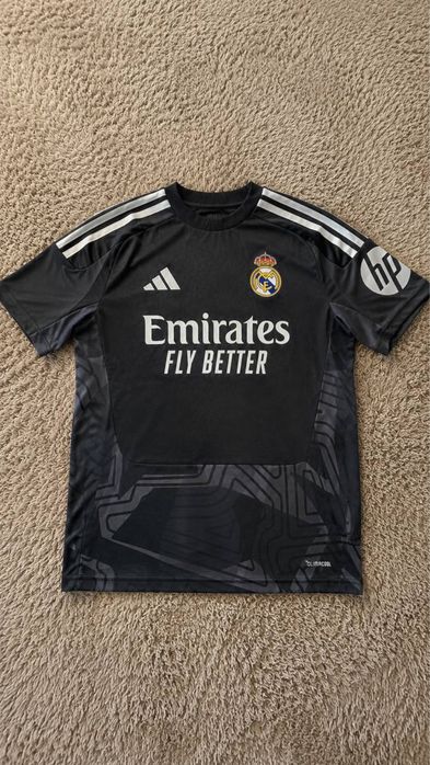 T-shirt preta Real Madrid 26/27