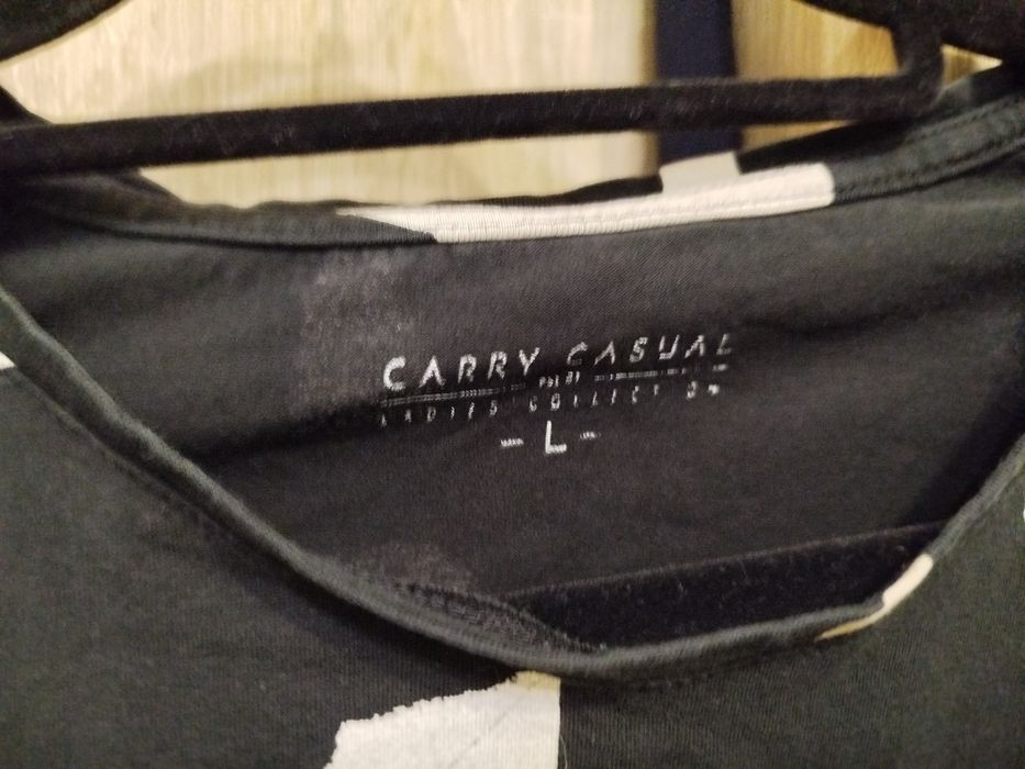 Bluzka carry casual L 40 czarna