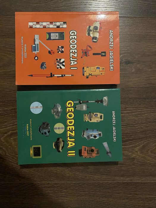 Geodezja I w teorii i praktyce tom I i II. Jagielski Andrzej