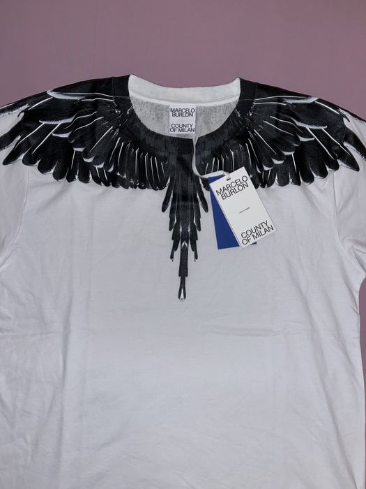 Wyprzedaż t-shirt męski Marcelo Burlon COUNTY OF MILAN.