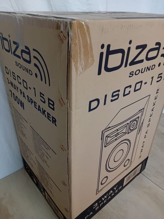 Duże mocne kolumny Estradowe 15 cali 700watt jak nowe