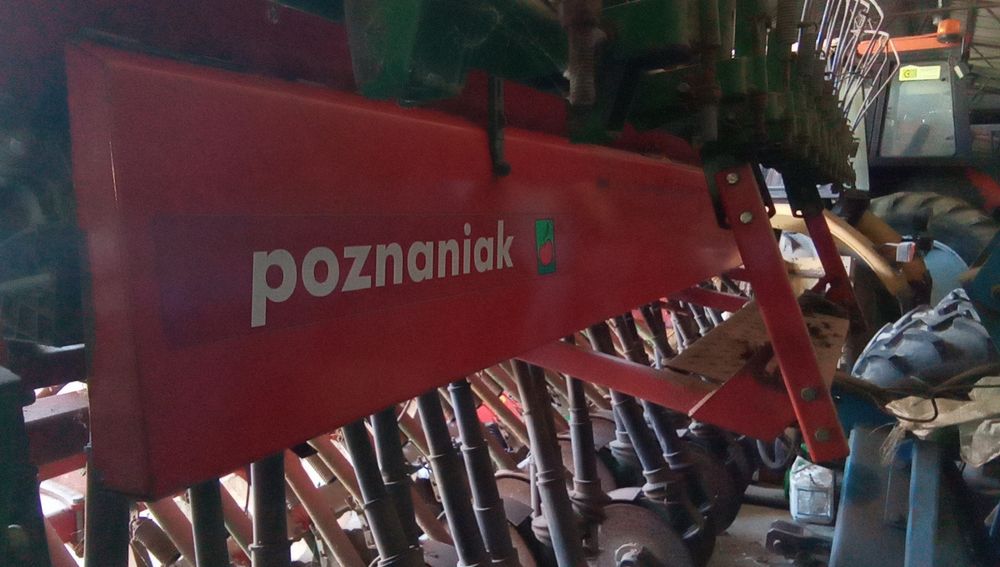 Agregat uprawowo siewny unia ares  siewnik talerzowy poznaniak 3m