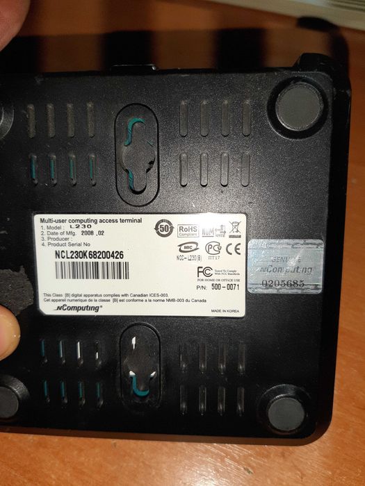 Легкий тонкий клиент NComputing L230