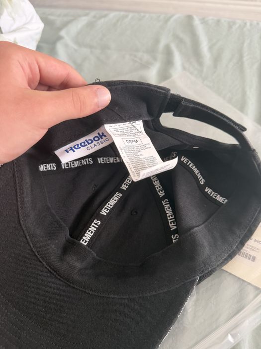 vetements кепка
