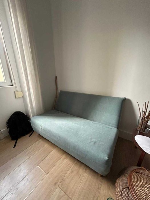 Sofa cama azul Maison du Monde