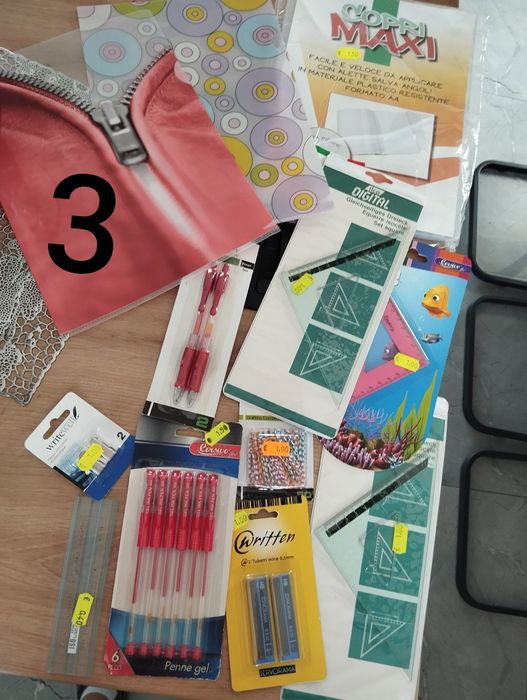 Zestaw przyborów szkolnych