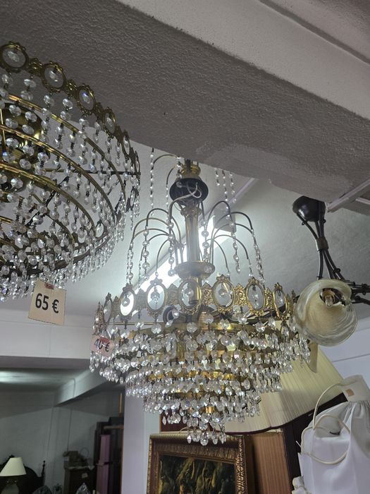 Candeeiro lindo em cristal