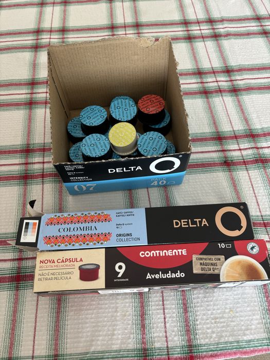 Lote de cápsulas Delta Q – 107 cápsulas