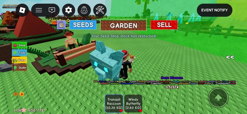 Grow a garden pets