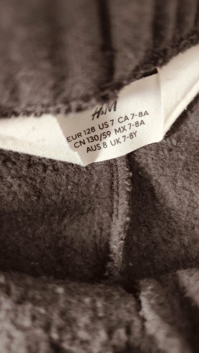 Spodnie 128 H&M i Cool Club dla dziewczynki