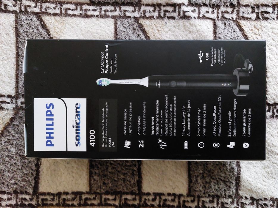 Електрична зубна щітка Philips Sonicare 4100 Series | NEW | Оригінал