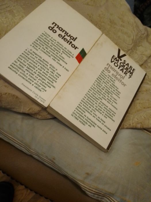 Manual do eleitor Voce Sabe como vai votar? Volume 1/Volume 2-editus - 1s edicoes - 15E - Peça Bebé Relax-2E Desde 2E.