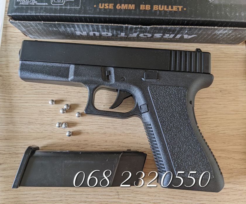 Іграшковий пістолет пистолет на пульках Глок Glock