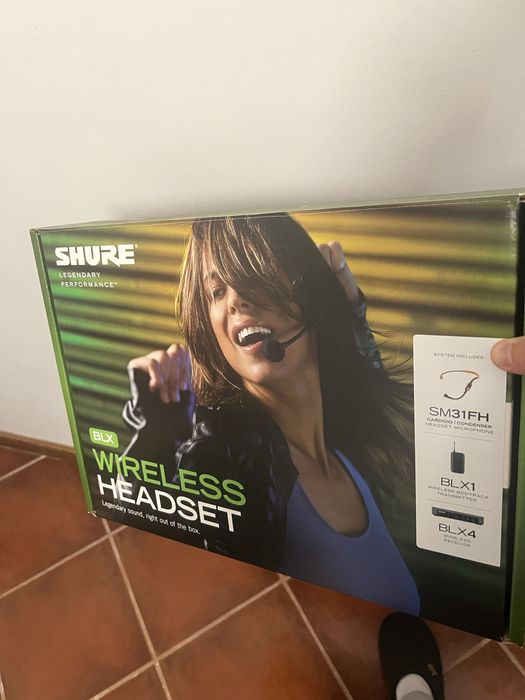 Micro Shure em bom estado.