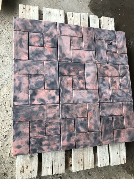 Тротуарна плитка тротуарна під мрамор з бетону 30х30х3см