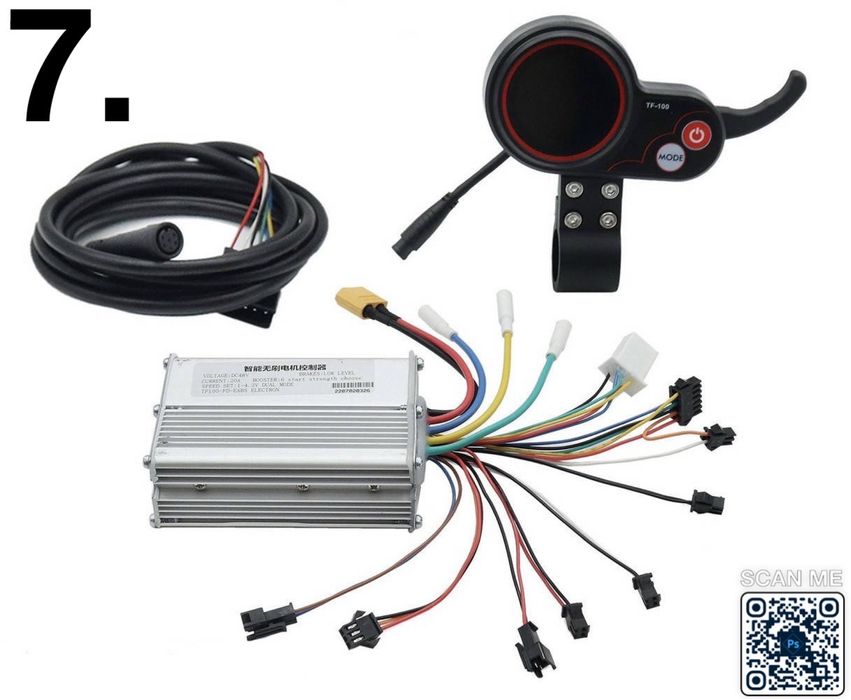 ЦІНИ В ОПИСІ ! Комплекти контролерів електросамока/електровелосипеда