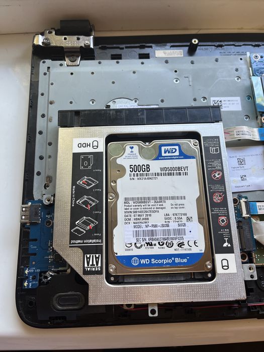 Ноутбук HP Pavilion-3165 NGW/15.6/8Gb/500Gb/Intel Core I5 на запчасти