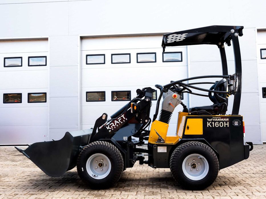 Ładowarka kołowa KRAFT K160H Yanmar Transport cała PL Gwarancja Części