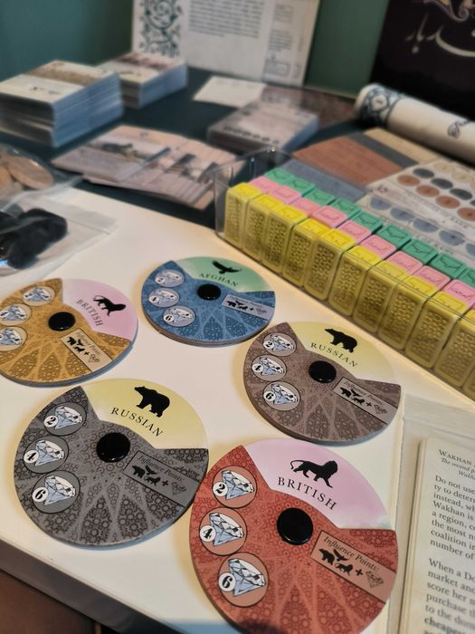 Gra planszowa Pax Pamir (Druga edycja) ENG + koszulki stan idealny