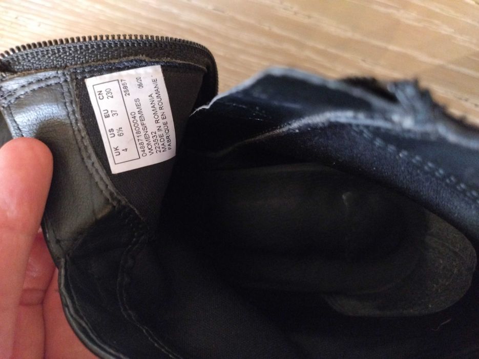 Botki Clarks 37 skóra