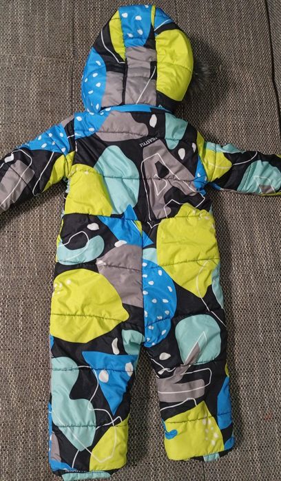 Теплий зимовий комбінезон з флісовою підкладкою Nika style. 98. До -20