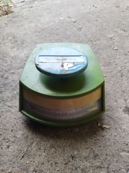 Stara waga kuchenna sprężynowa prl