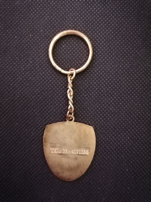 Porta chaves em metal dos Bombeiros Voluntários de Linda-a-Pastora