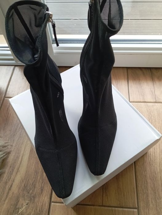 Botki z siateczką Zara