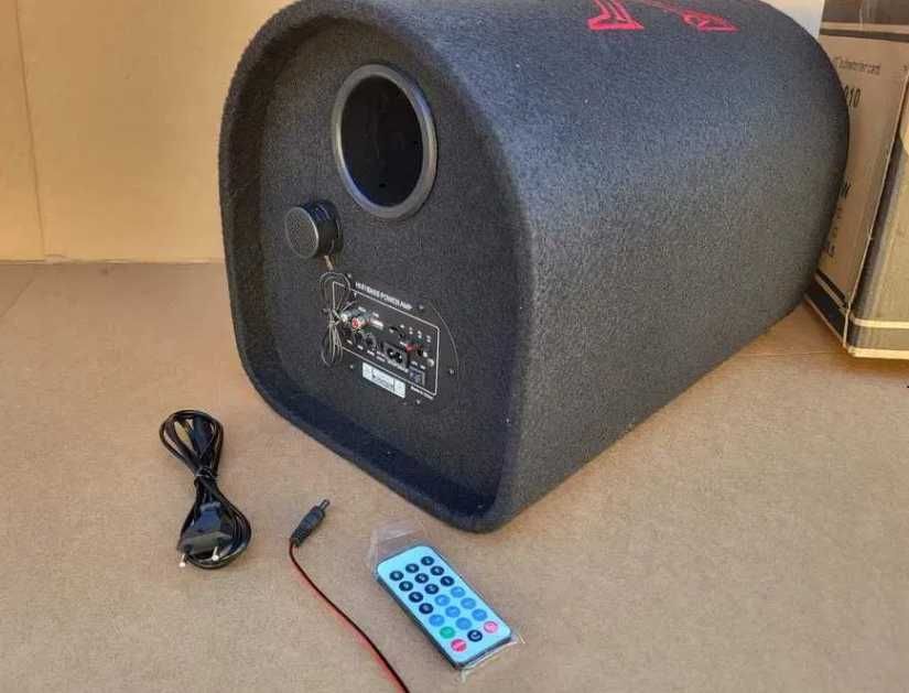 Активний сабвуфер бочка 1200W саббуфер в машину автомобильный самбуфер